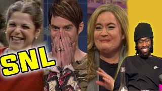 SNL CAST BREAKING CHARACTER! Funniest Moments