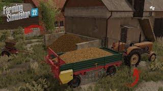 Akcja obornik *NOWA TEXTURA*😱Wapnowanie nowym nabytkiem🚜"Polska Wieś" [SEZON1] FS22