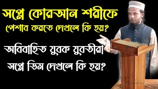 সপ্নে কোরআন শরীফে পেশাব   করলে, সপ্নে ডিম দেখলে কি হয়?মাওঃ নুরে আলম খাঁন