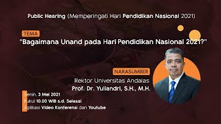 Public Hearing Bersama Rektor