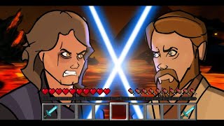 Obi Wan vs Anakin but it's Minecraft