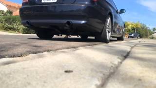 Cold start bmw muffler delete