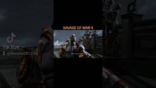 Savage Of War Part 4 #godofwar #shorts