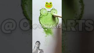 🔅 How to Draw Frog Pencils Coloring Light Green Draw! Step By Step, EASY? #shorts