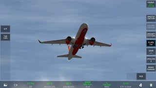 Air India A320neo takeoff from Visakhapatnam Airport 🇮🇳 #shorts #rfsshorts #rfs #rfsuniverse