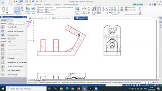 SOLID EDGE: AMBIENTE 2D - VISTAS AUXILIARES