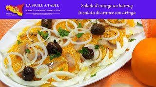 Salade d'orange au hareng - Insalata di arance con aringa