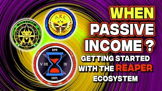 When do I receive the PASSIVE INCOME for RPR, ASC, AND ARK? - REAPER, ASCENSION, AND ARK TOKENS