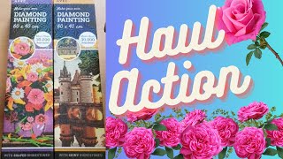 Haul Action nouveautés diamond painting #diamondpainting #action #haulaction #loisirscreatifs