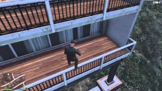 GTA Online (PS4) Falling Off a Roof