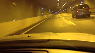 Nissan Skyline R33 GTST Topmount Turbo in a tunnel