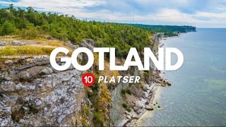 10 bästa platser att besöka i Gotland🇸🇪