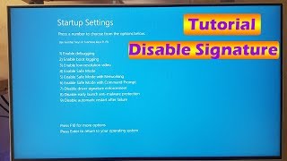 Cara Disable Driver Signature di Windows 10