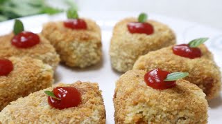 Resep Cara Membuat Kroket Kentang Kari yang Garing diluar dan Lembut didalam - Anti Gagal