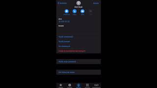 Odc. 4. Jak zablokować numer (dodać do czarnej listy) w Iphone.