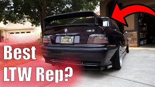 E36 M3 Finally Gets A LTW Wing!