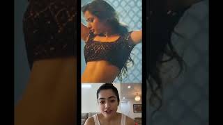 rashmika mandanna reaction || #shorts #viral #rashmikamandanna