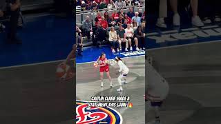 Caitlin Clark made a statement this game #caitlinclark #basketball #wnba