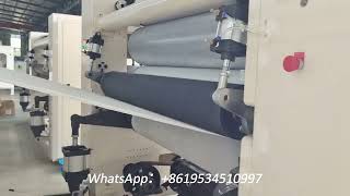 Low-price color glue laminating toilet paper making machine