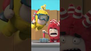 Oddbods Thor's Hammer - Who can lift it? #oddbods