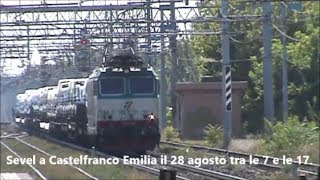 [TRAIN SPOTTING] Una barca di Sevel a Castelfranco Emilia