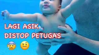 APES..!!! DISTOP PETUGAS GA BOLEH NGE-VLOG.! PERJUANGAN CARI OLEH2 || BABY WILLIAM BERENANG 😃😃😃