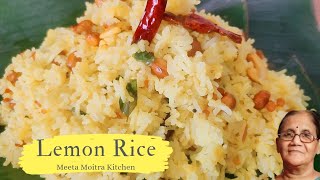 Lemon Rice/South Indian Lemon Rice Recipe/লেমন রাইস রেসিপি/Quick & Easy Lunch Recip