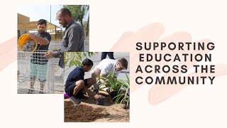 Hands on Learning: Supporting Education Across the Community