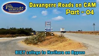 Davangere BIET Engg. College to Harihara on Bypass Recorded on 4K Action Camera Part 04