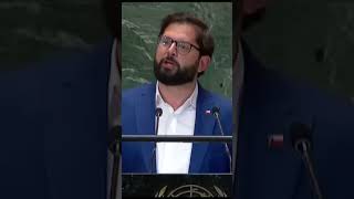 Cortan Micrófono de Boric en 79 Asamblea General de la ONU #chile