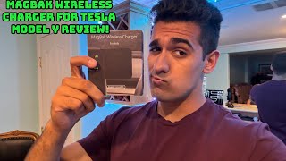 MagBak Wireless Charger for Tesla Model Y Review!