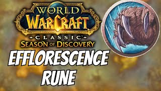 Efflorescence Rune Location for Druids | Phase 3 Season of Discovery