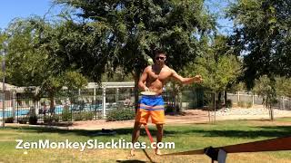 Balance Challenges Featuring Billy Candelaria with Zen Monkey Slacklines