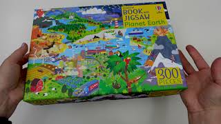 Usborne - Book and Jigsaw Planet Earth