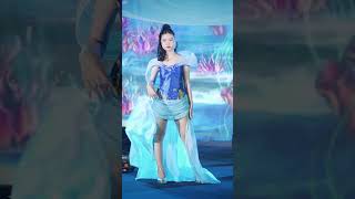 Mẫu teen Diệp Anh với sàn diễn catwalk-Siêu Sao nhí #fashion #shorts