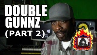 Double Gunnz/Shawn B. (pt.2) Music With AllCity & EddiePaper+Says Kurupt Is Wack | @GhettoFlameTV