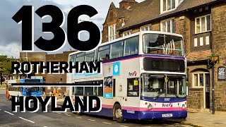 136 Rotherham To Hoyland - Route Timelapse