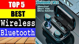 Top 5 Best Wireless Bluetooth 2024/Bluetooth /Smart TWS Earphone  /Wireless Bluetooth Review 2024