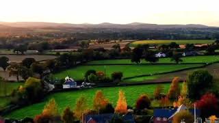 Mavic 2 zoom hyperlapse shots of the beautiful Welsh countryside