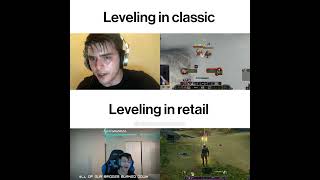 WoW Classic Vs Retail : Leveling & raiding