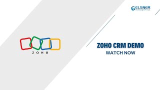 A demo of how Zoho CRM can be ideal for your business.