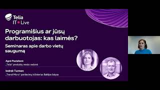 Programišius ar jūsų darbuotojas: kas laimės? Seminaras apie darbo vietų saugumą