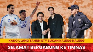 ERICK THOHIR BIKIN SHIN TAE-YONG TERSENYUM DAPAT KADO ULANG TAHUN - KEVIN DIKS GABUNG KE TIMNAS