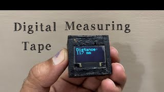 Esp8266 Digital Measuring Tape VL53L0X.  इंची टेप डिजिटल 📢