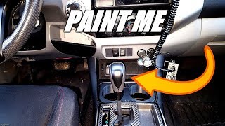 Toyota Tacoma Automatic Shift Knob Painting Tutorial |Shifter Paint Job