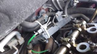 Removing and installing rear valve cover 2004 Mazda 6 v6