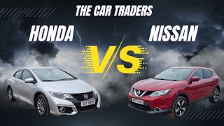 2015 Honda Civic vs 2016 Nissan Qashqai