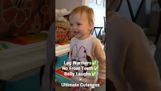 Baby Belly Laughs  #bellylaugh #babylaughing #snaggletooth #cutebaby