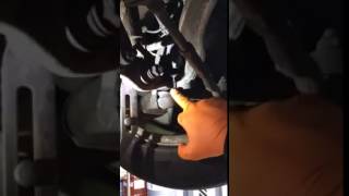 Mercedes 211 lower ball joint worn out. This is how to check them.