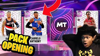 GUARANTEED DARK MATTER LIMITED PACKS!! DARK MATTER CARMELO & MORE NBA 2K22 MYTEAM PACK OPENING